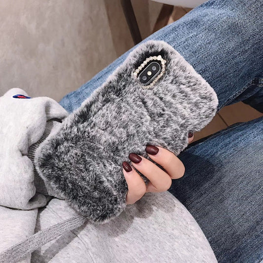 Téléphone en peluche mignon