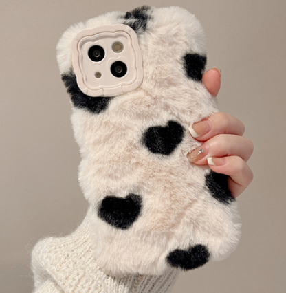 Coque de téléphone en silicone Love Plush