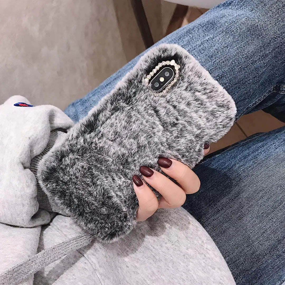 Téléphone en peluche mignon