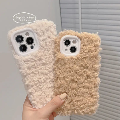 Étui en peluche