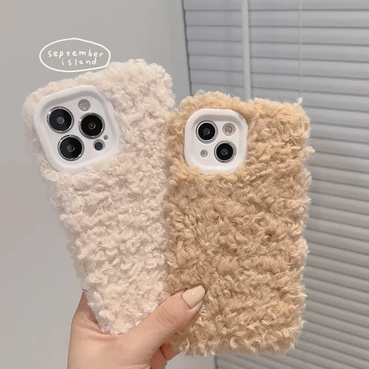 Étui en peluche