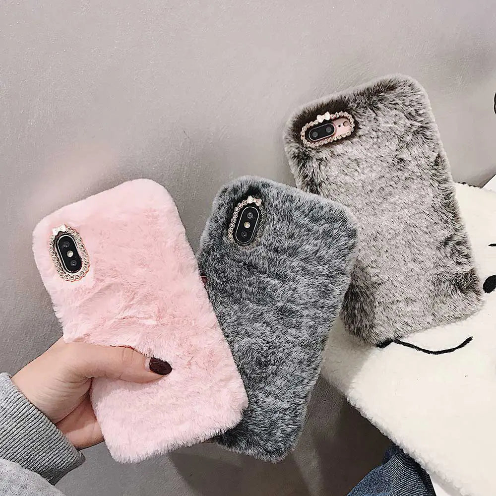 Téléphone en peluche mignon