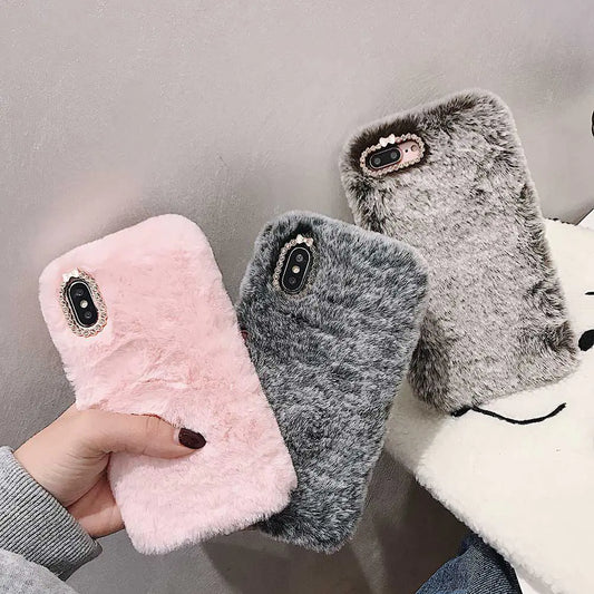 Téléphone en peluche mignon