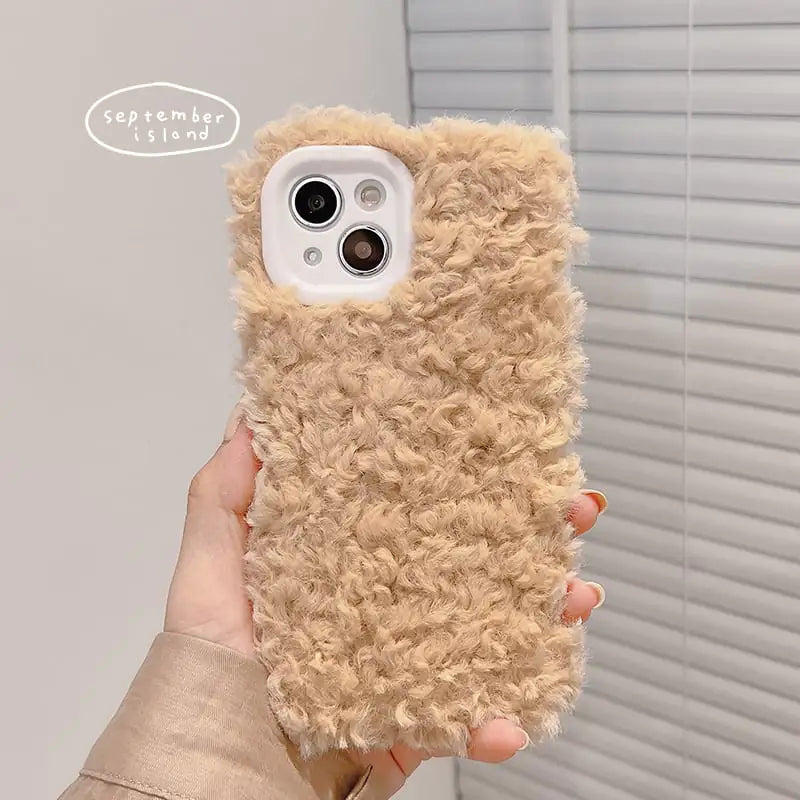 Étui en peluche