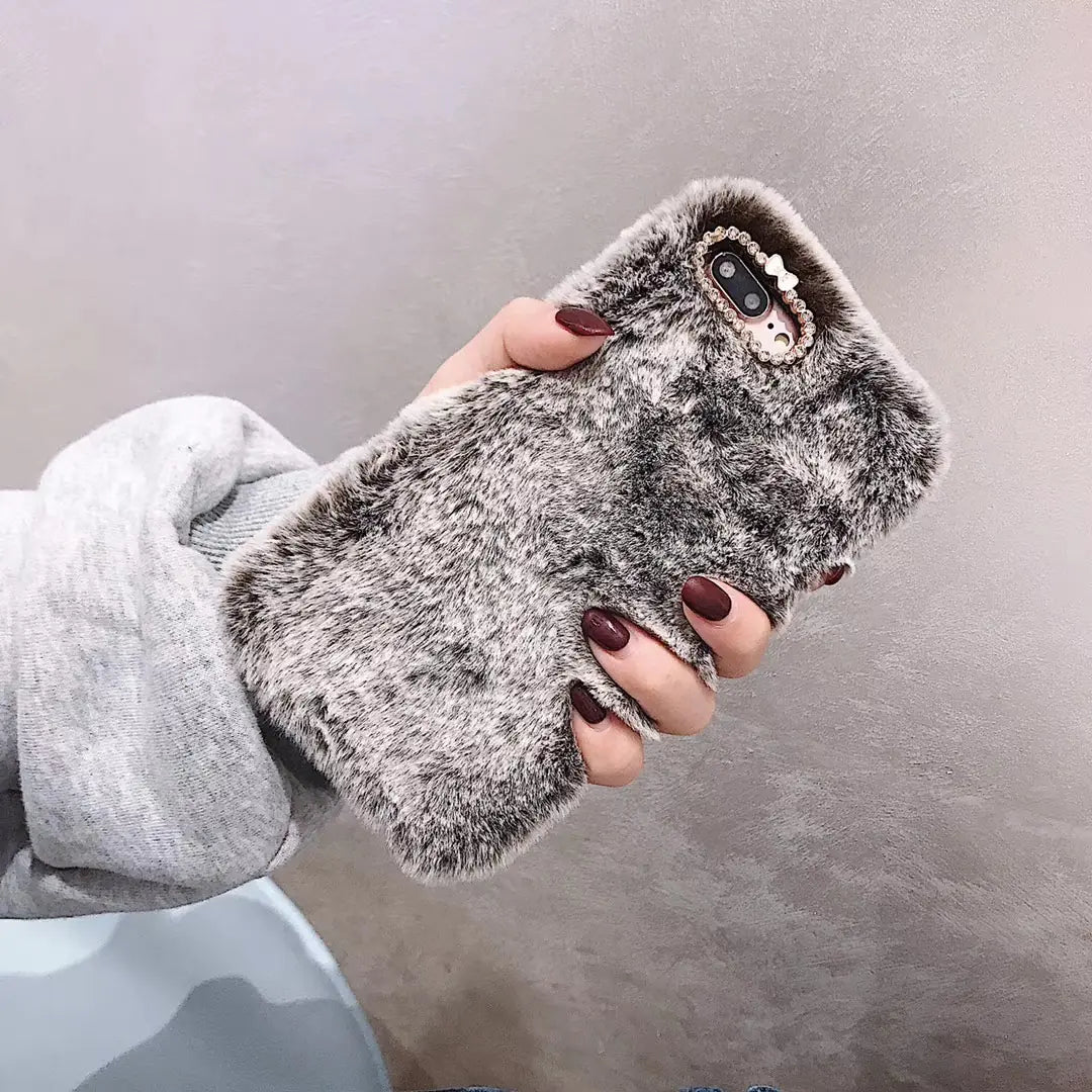 Téléphone en peluche mignon