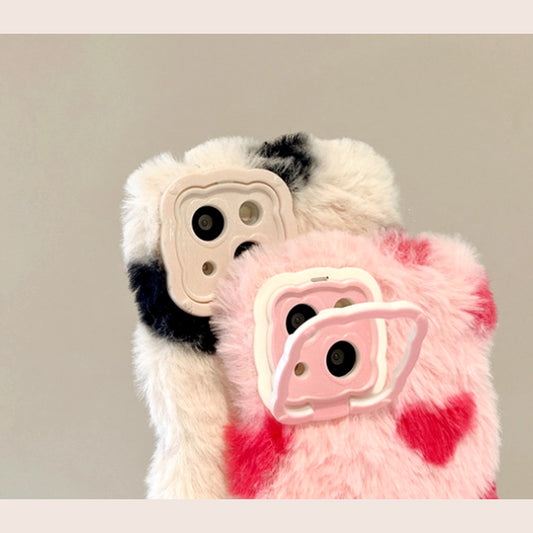 Coque de téléphone en silicone Love Plush