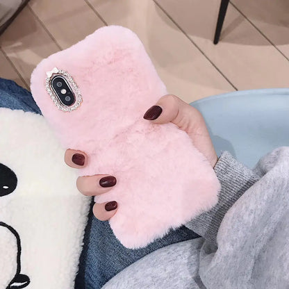 Téléphone en peluche mignon